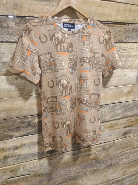 The Sunny Sunsets Top