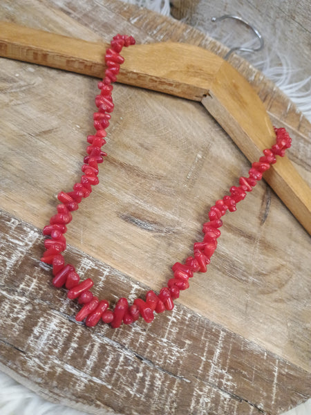 The Red Pieces Necklace