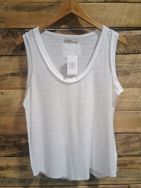 The New Way White Tank Top