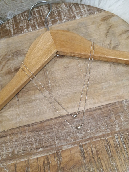 The Very To It Silver Necklace