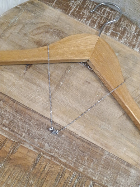 The Very To It Silver Necklace