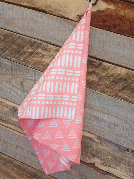 The Simple Pattern Pink Towel
