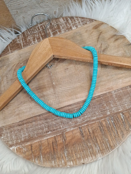 The True Start Short Turquoise Necklace