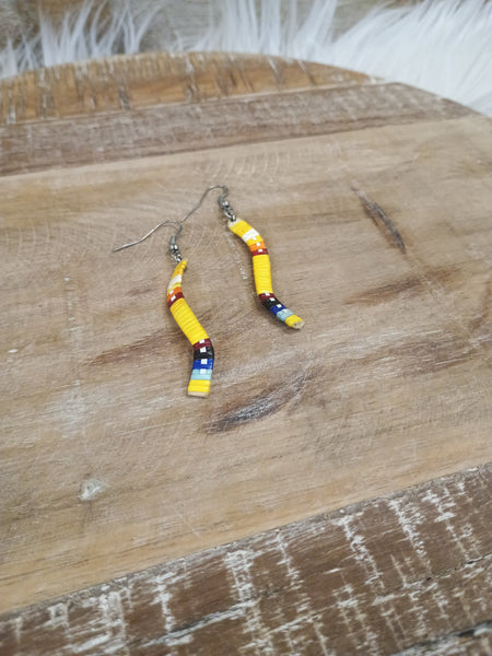 The Step Up Mustard Earrings