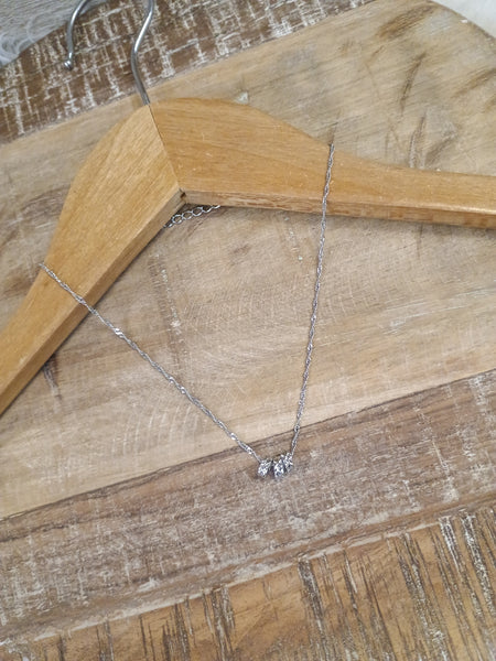 The Very To It Silver Necklace