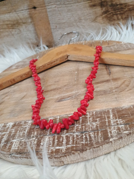 The Red Pieces Necklace