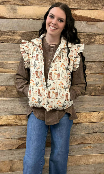 The Stop It Here Brown Sweater