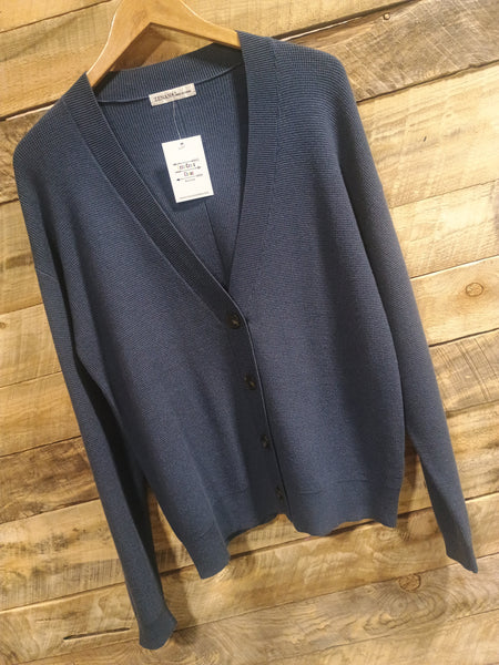 The Way There Button Up Midnight Sweater
