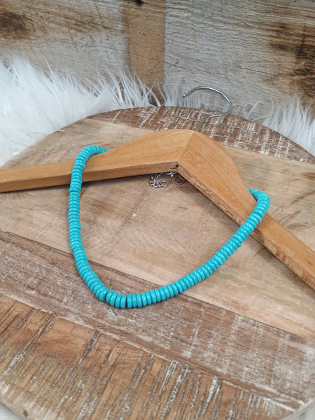 The True Start Short Turquoise Necklace