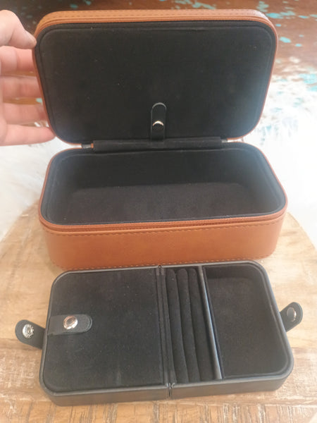The Wyoming Large Jewelry Brown Box