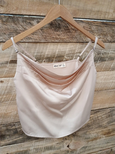 The Short Day Taupe Top