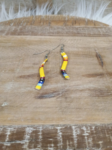 The Step Up Mustard Earrings