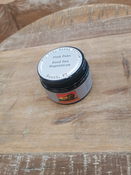 The Small Dead Sea Magnesium Feet Fats Tallow