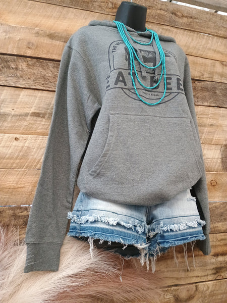 The Eat Beef Grey Hoodie Sweatshirt
