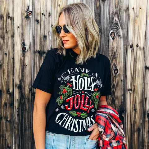 The Holly Jolly Christmas Tee