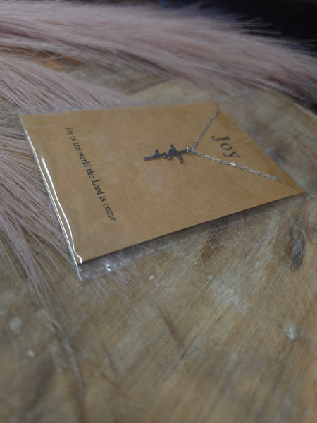 The Joy Cross Waterproof Necklace