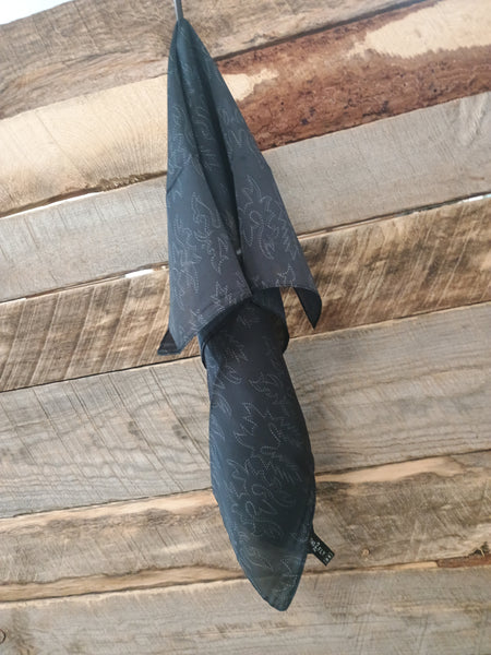 The Boot Stich Black Small Wild Rag