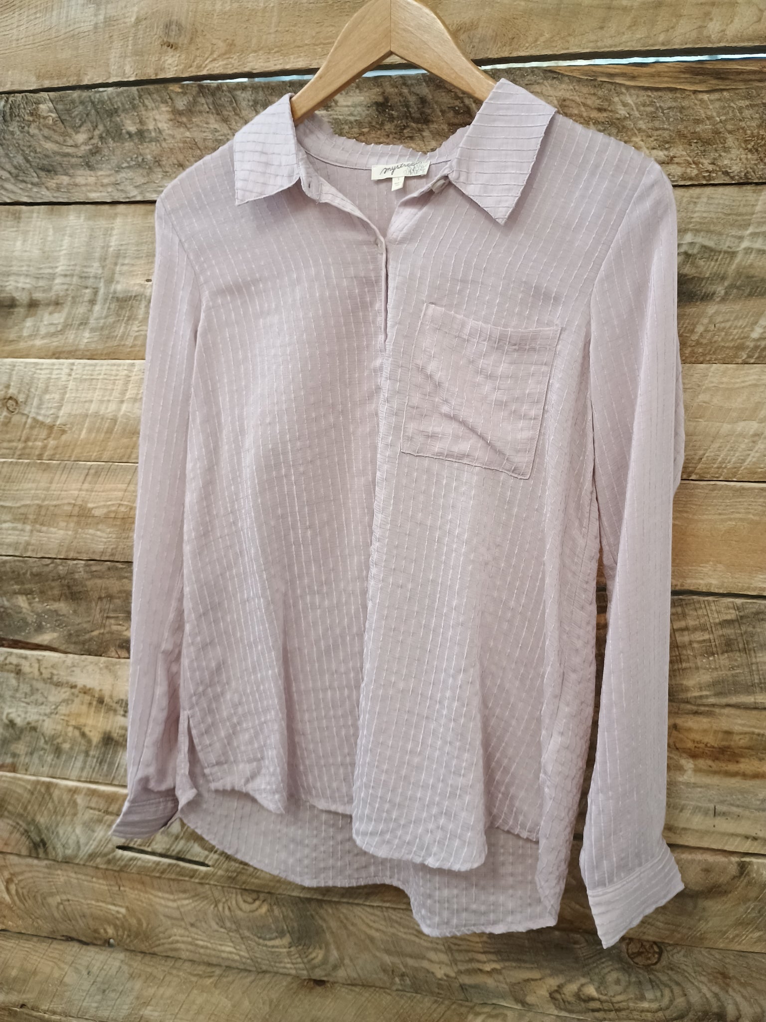 The My Way Light Lavender Top