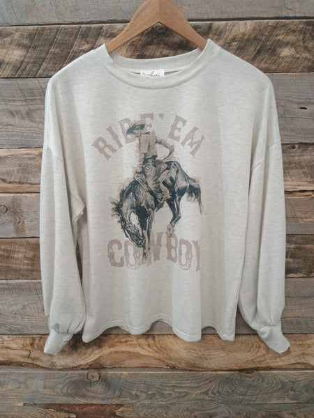 The Ride Em' Cowboy Vintage Sweatshirt