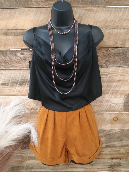 The Short Day Black Top
