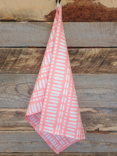 The Simple Pattern Pink Towel