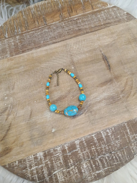 The Deep Turquoise Bracelet