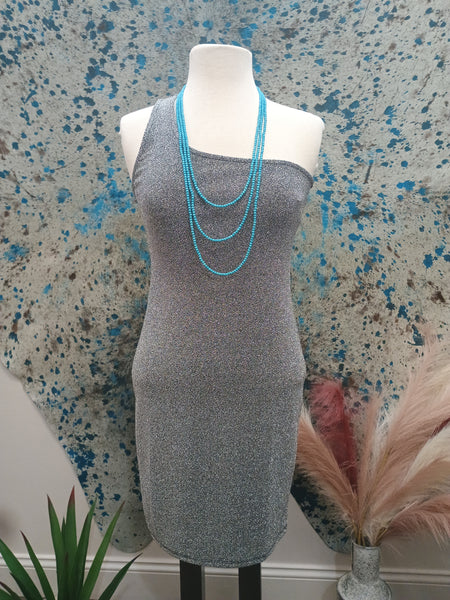 The Perfect Day Out Silver Dress