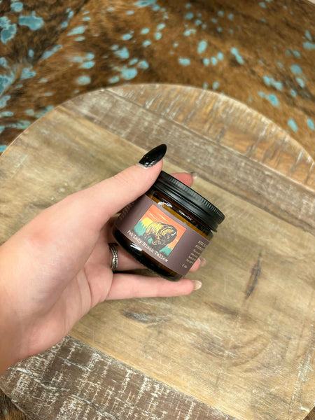 The Medium Teakwood & Sweet Tobacco Premium Body Blend Whipped Bison Tallow