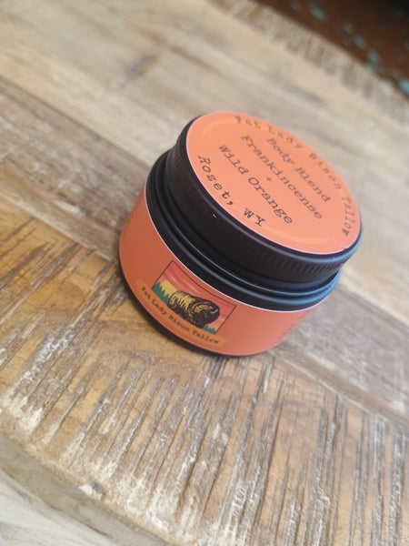 The Small Frankincense and Wild Orange Body Blend Tallow