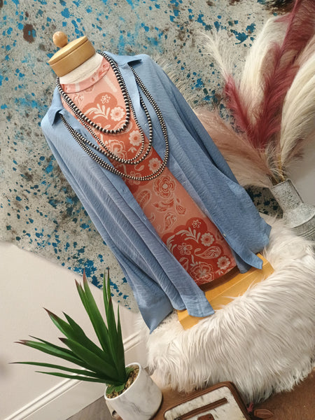 The Who Knows Look Denim Look Top