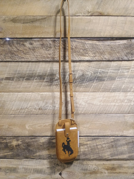 The Wyoming Crossbody Dark Tan Purse