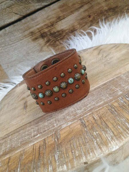 The Way It Is Leather Cuff Bracelet