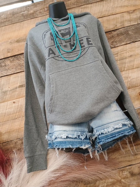 The Eat Beef Grey Hoodie Sweatshirt