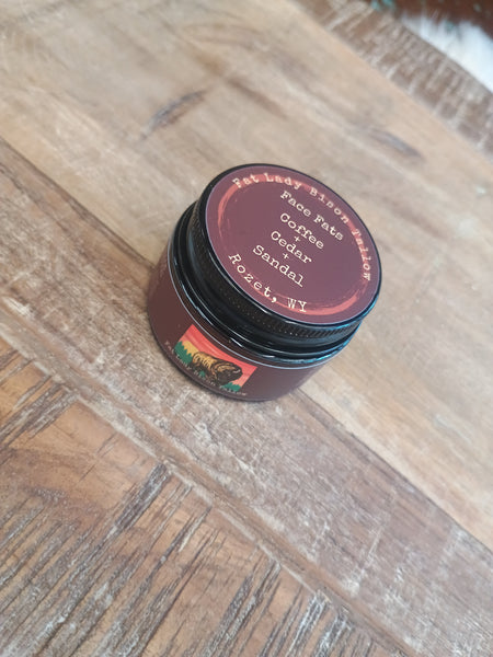 The Small Coffee and Cedar and Sandalwood Face Fats Tallow