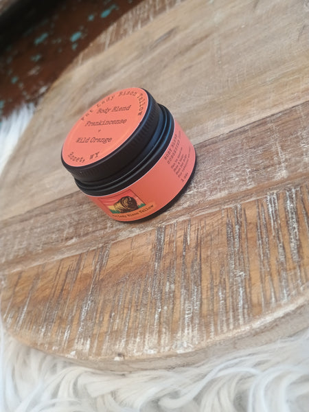 The Small Frankincense and Wild Orange Body Blend Tallow
