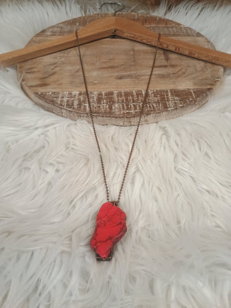 The We Start Red Necklace