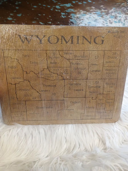 The Wyoming Light Wood Puzzle