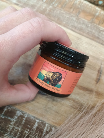 Small Frankincense & Wild Orange Face Fats Premium Whipped Bison Tallow