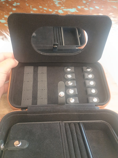 The Wyoming Large Jewelry Brown Box