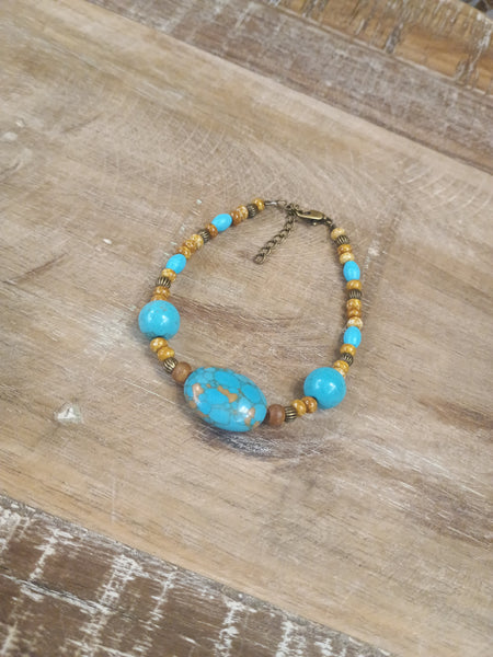 The Deep Turquoise Bracelet