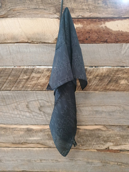 The Boot Stich Black Small Wild Rag