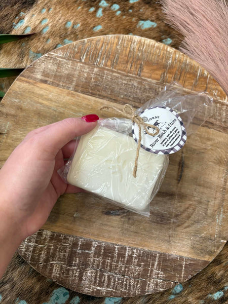 The River Birch and Stone Shea Butter Soap