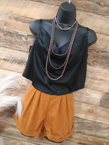 The Short Day Black Top