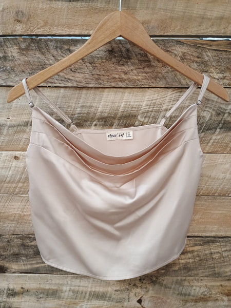 The Short Day Taupe Top