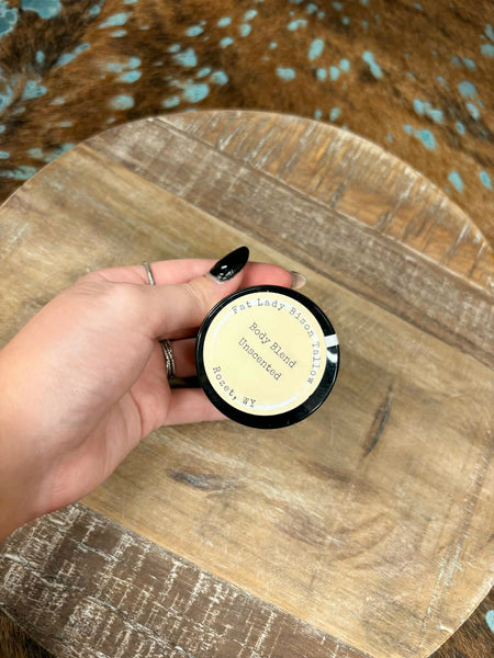 The Medium Unscented Body Blend Tallow