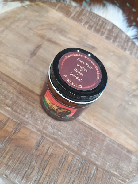 The Large Coffee, Cedar, and Sandalwood Face Fats Premium Whipped Bison Tallow