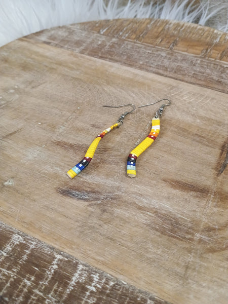 The Step Up Mustard Earrings