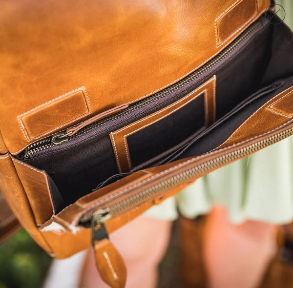The Basic Cowhide Backpack