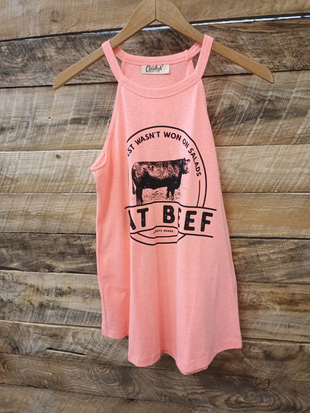 The Eat Beef Tank Top