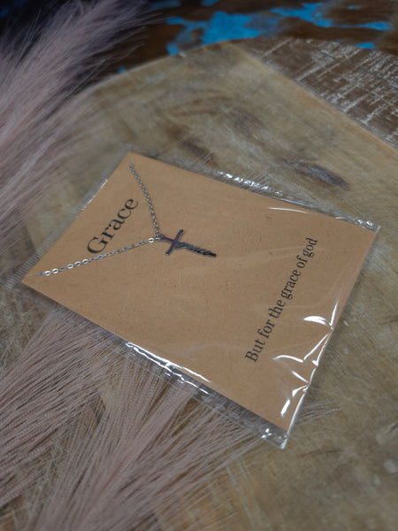 The Grace Cross Waterproof Necklace